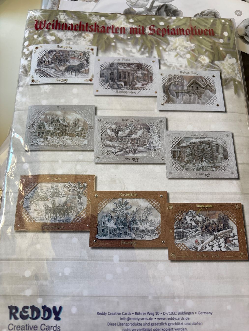 Kit bricolage: 20x 3D-Karten zum basteln – Nuovo e nell'imballaggio originale da Amriswil venduto da SCHLOSSGEISTLI