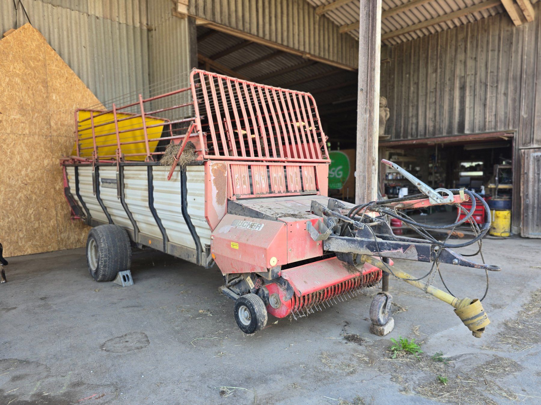 Bucher Rimorchi: Ladewagen Bucher T29 – Usato da Kesswil venduto da wegetmoos