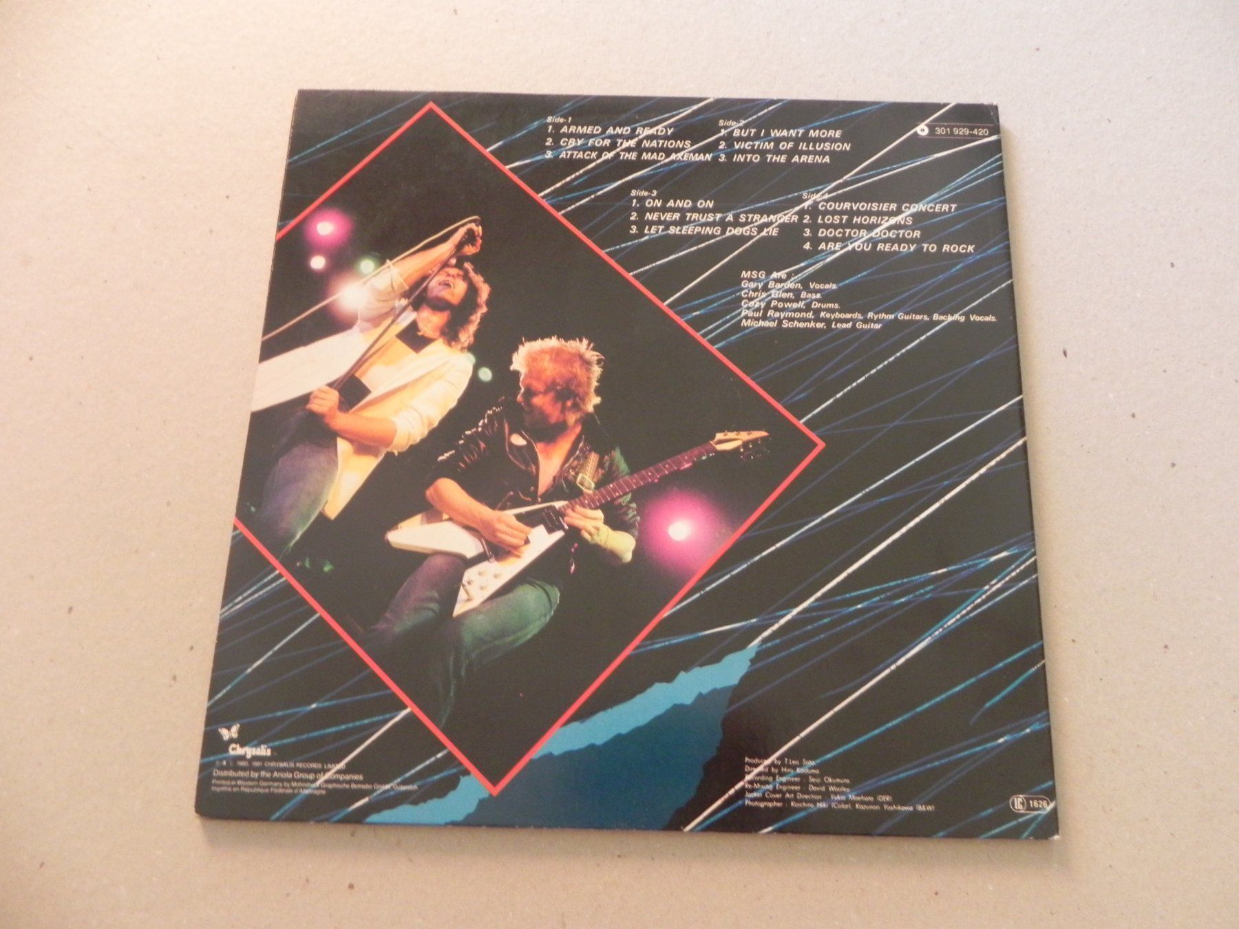 Dischi in vinile: Doppel LP Hardrock Heavy Metal Michael Schenker Group 1981 – Usato da Siebnen venduto da krimsie 1