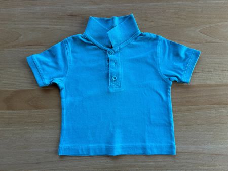 Türkisfarbenes Baby T-Shirt Grösse 74/80