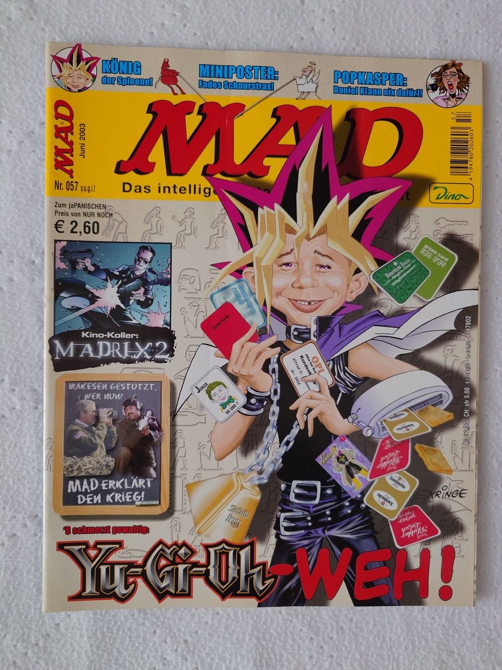 Comics: MAD Hefte Nr. 54, 55, 57 und 58 – Gebraucht aus Luzern von Vegeta3000 3