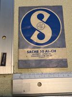 buch, heft, sachs 50 AL-CH saxonette handbuch