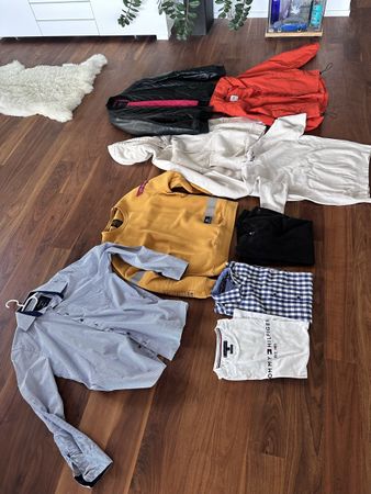 Kleiderpaket 2x Jacke Zara, Pullover, Tommy Hilfiger Gr M/L