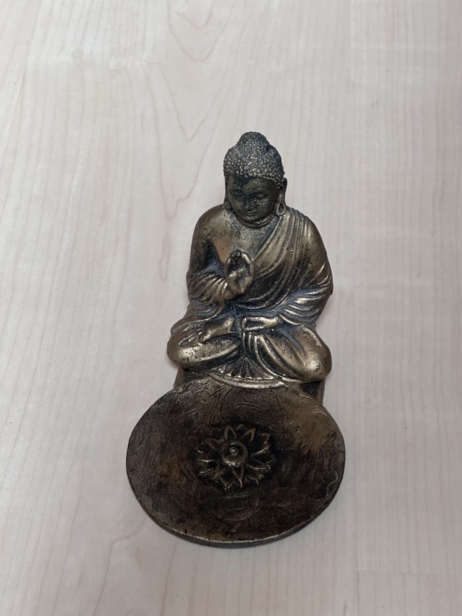 Tutte le decorazioni: Buddha Figur mit Lotus Design - Räucherstäbchen Halter – Nuovo (secondo la descrizione) da Bäretswil venduto da clothes-freak 3