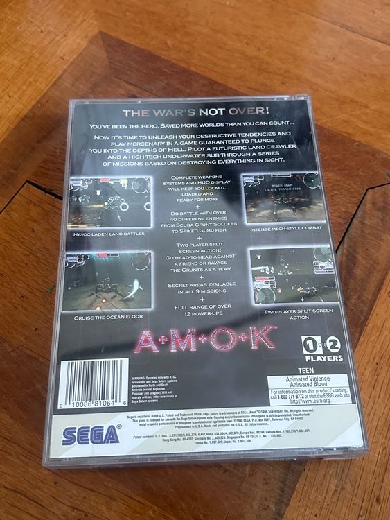 A.M.O.K. ROM - Sega Saturn Game