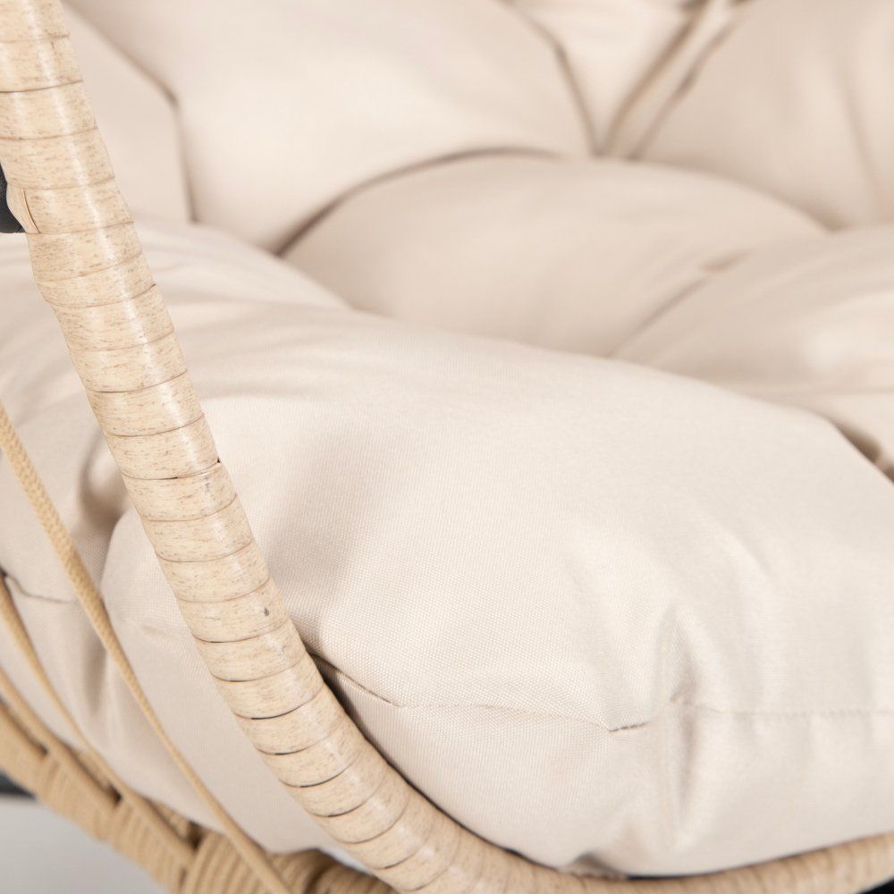 Gartenhängesitze: Faltbare Hängesessel LUMA BEIGE - 1 Sitzer – Neu und originalverpackt aus Wallenwil von toesstal-vertrieb 5