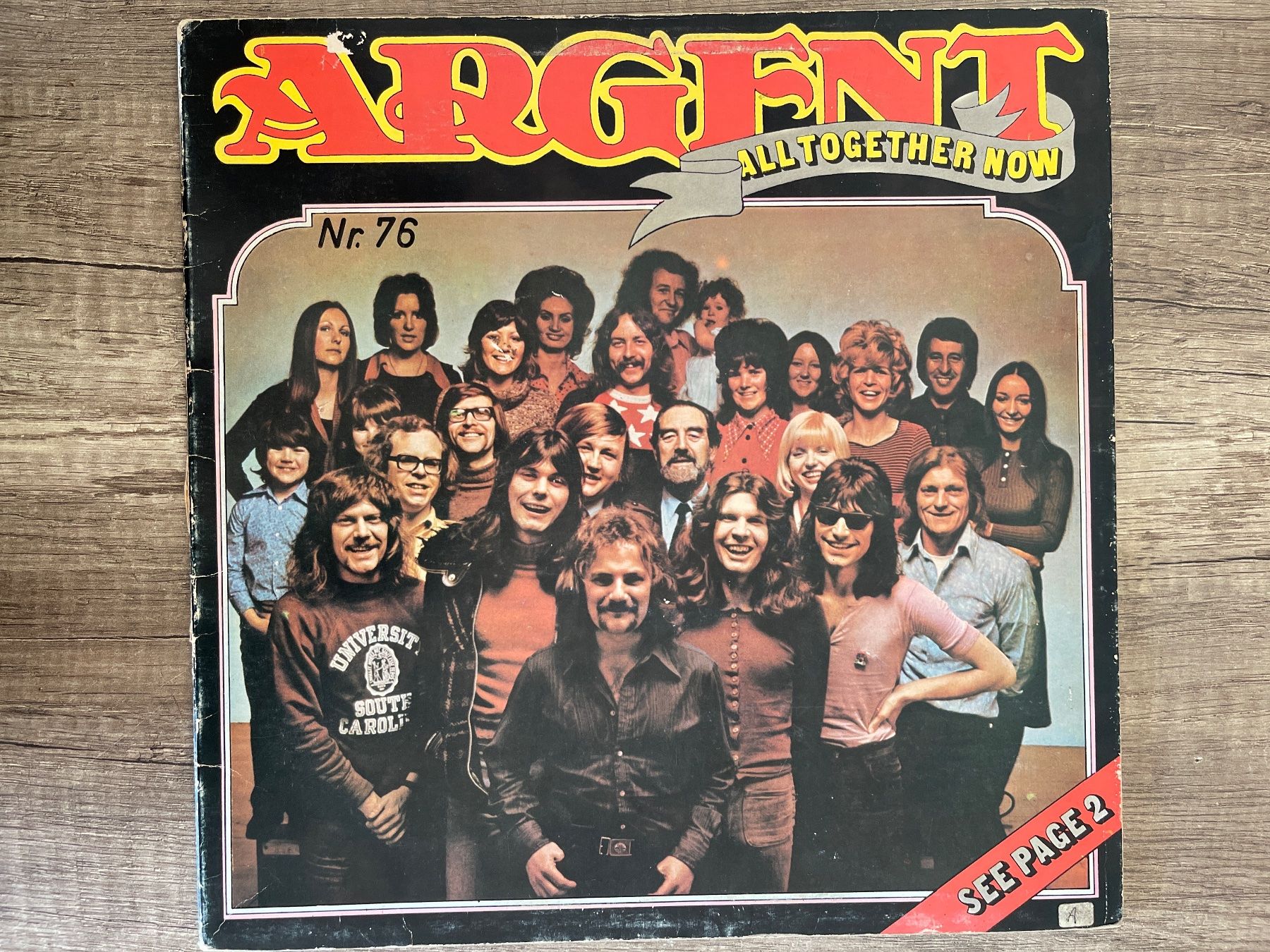 Dischi in vinile: S1809/Argent - All Together Now – Usato da Frutigen venduto da Philippe_jsp