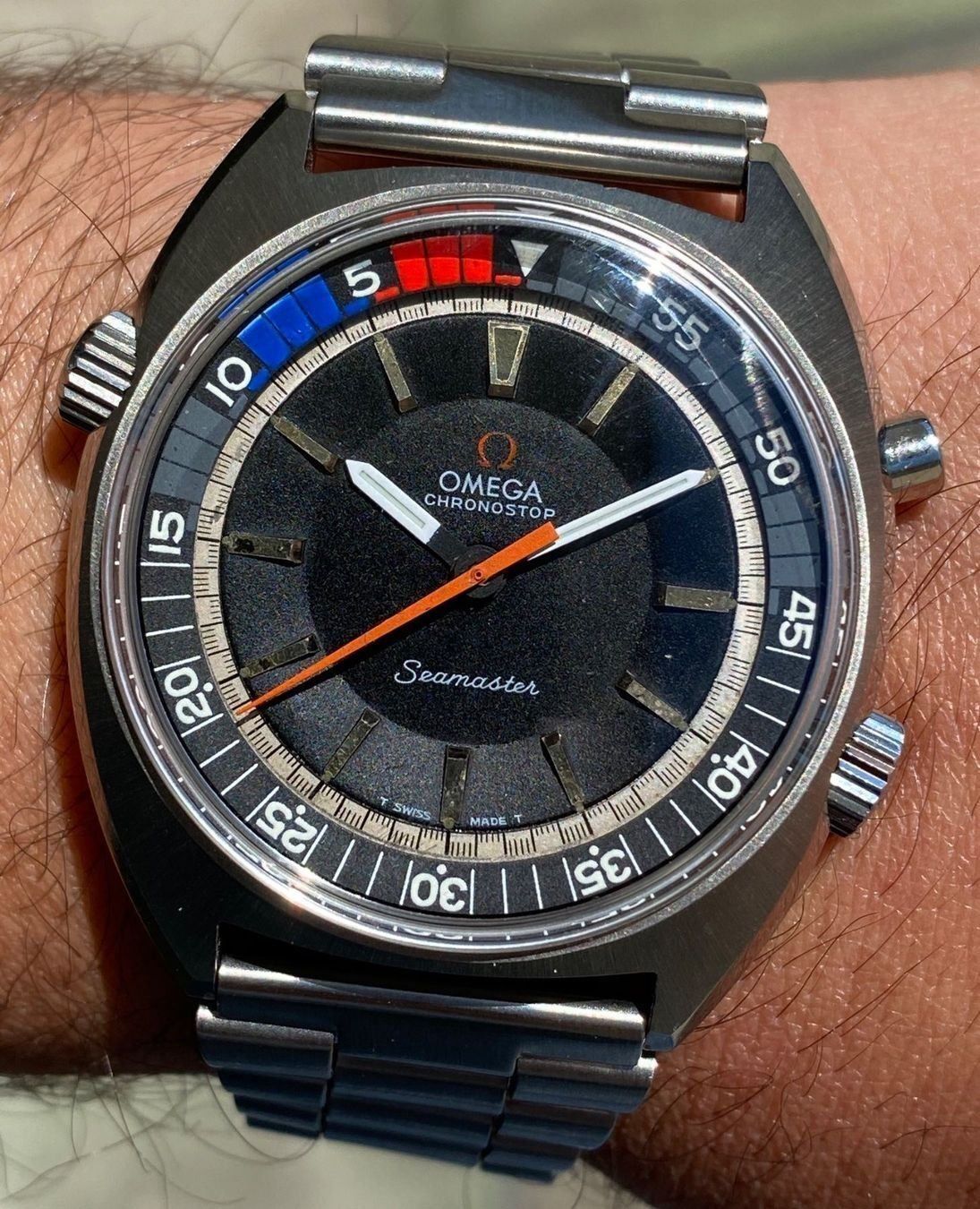 Omega Orologi: Omega Vintage 1968 Seamaster Chronostop – Usato da Morges venduto da Audemars07