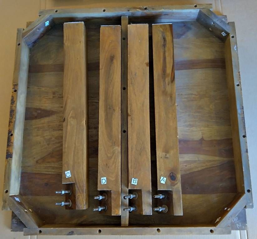Tavoli: Tisch 90x90 Echtholz asiatisch – Usato da Kriens venduto da Andi_73 4