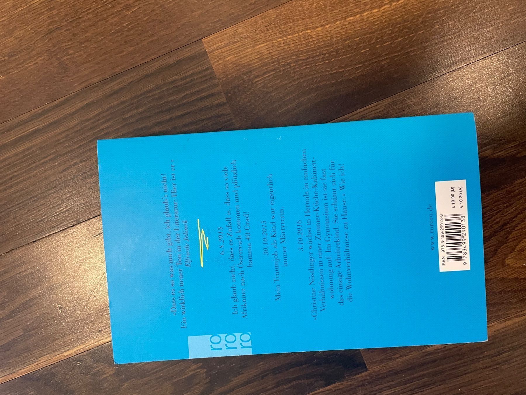 Libri: 3 Taschenbüchen S. Sargnagel – Usato da Zürich venduto da Claudia0174 5