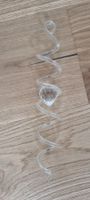 Glas-Windspiel in Diamantoptik