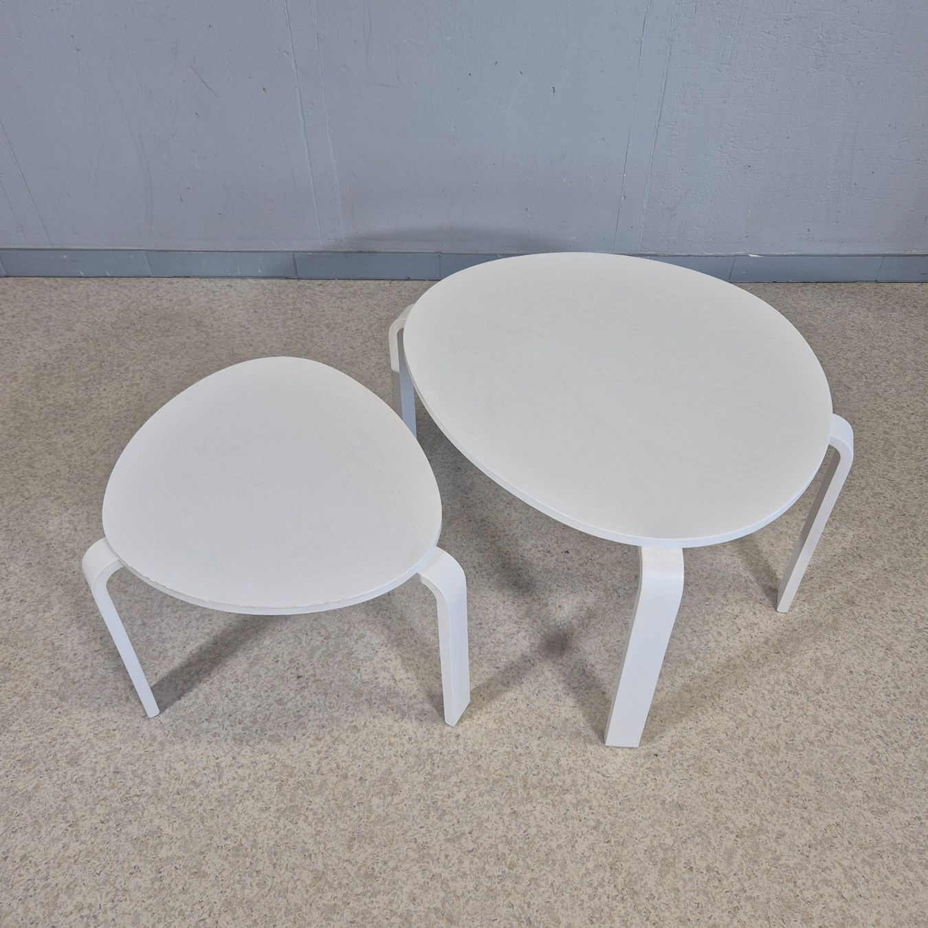 Ikea Tavoli: Set Ikea Svalsta 1999 Beistelltisch Coffee-Table weiss – Usato da Nottwil venduto da Wondewa-Shop 2