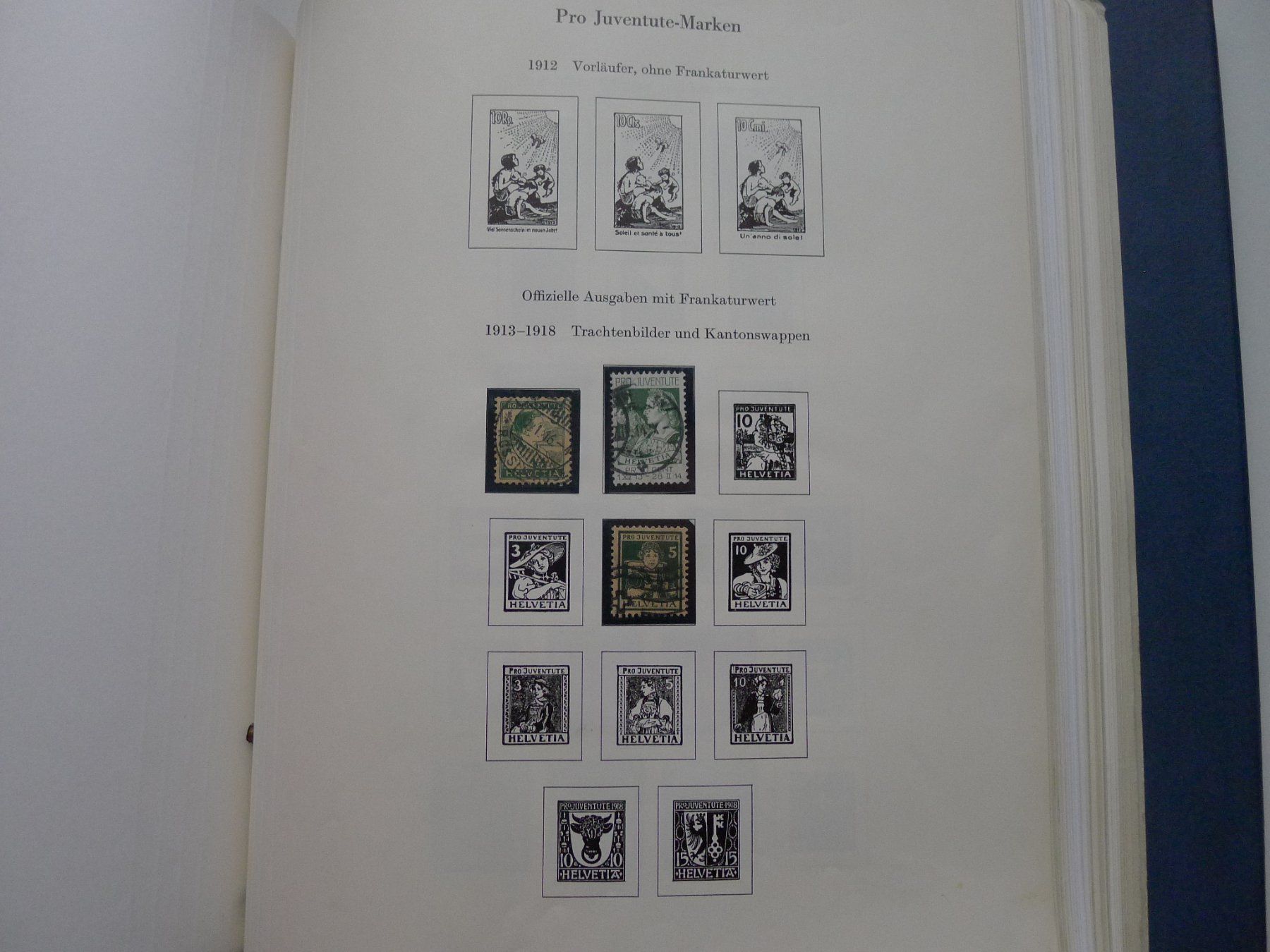Tutti i francobolli: Album mit Schweizer Briefmarken mit 99 Bilder – Usato da Dagmersellen venduto da q1w2e3r4 6