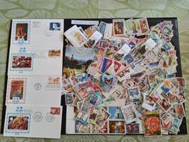 Ca 1000 Ausland-Briefmarken ab Uralt (W13)
