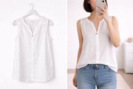 Vero Moda Top, NEU mit Etikette, Weiss, Gr. M