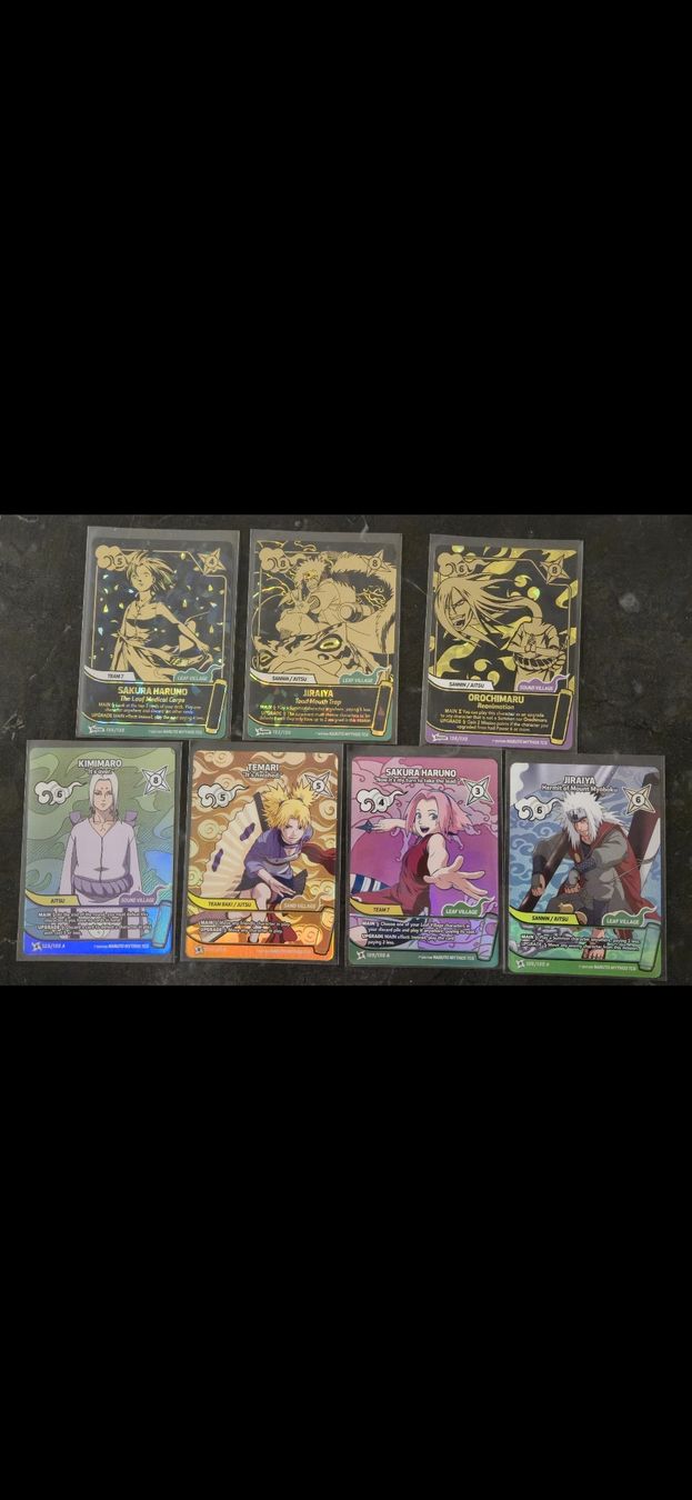 Karten: Naruto Mythos TCG first Edition – Neu (gemäss Beschreibung) aus Birr von Duki07