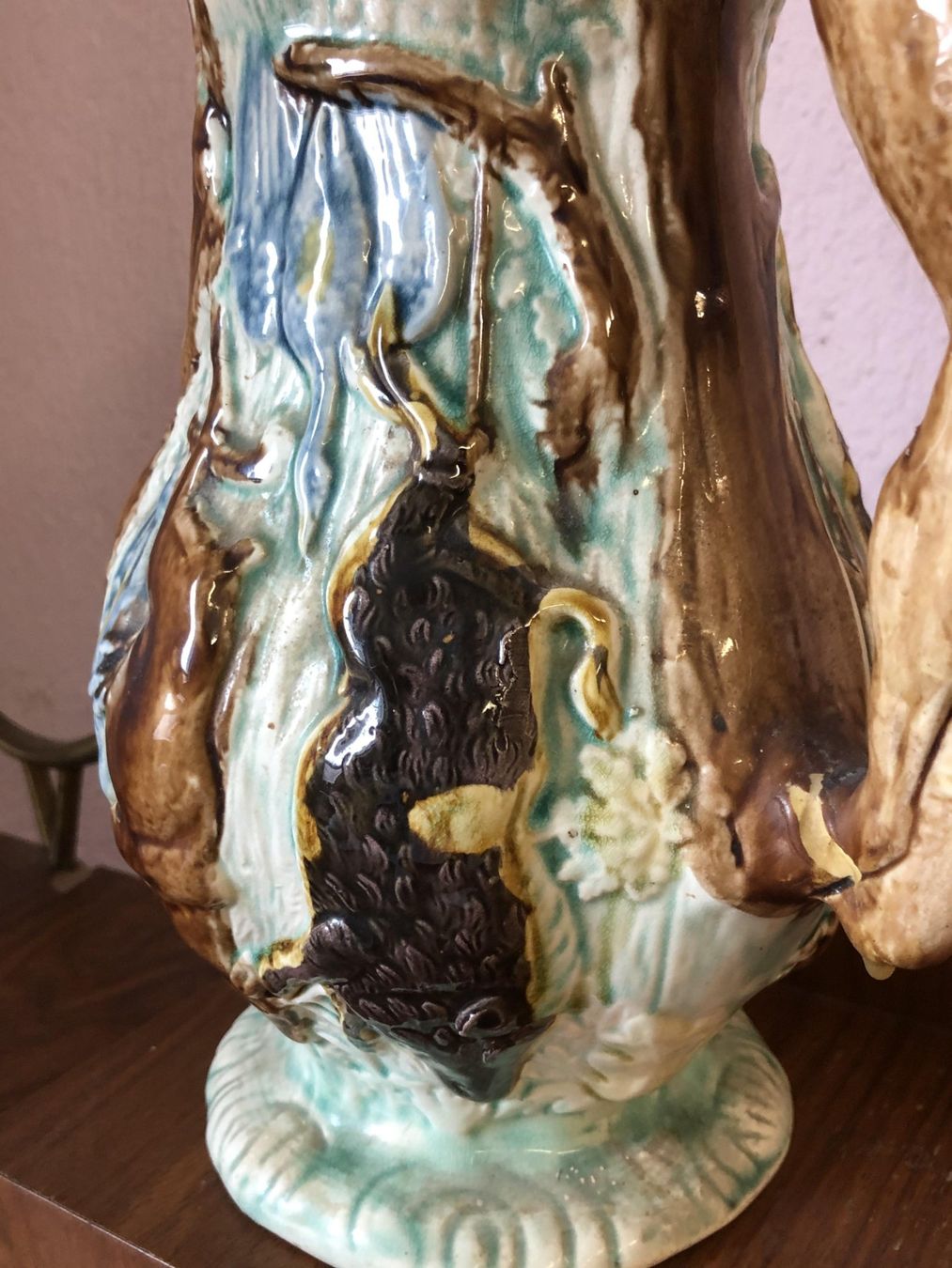 Vasi & Recipienti: Krug oder Vase, Keramik mit Tiermotiven – Nuovo e nell'imballaggio originale da Füllinsdorf venduto da Sunnebliemli7 2