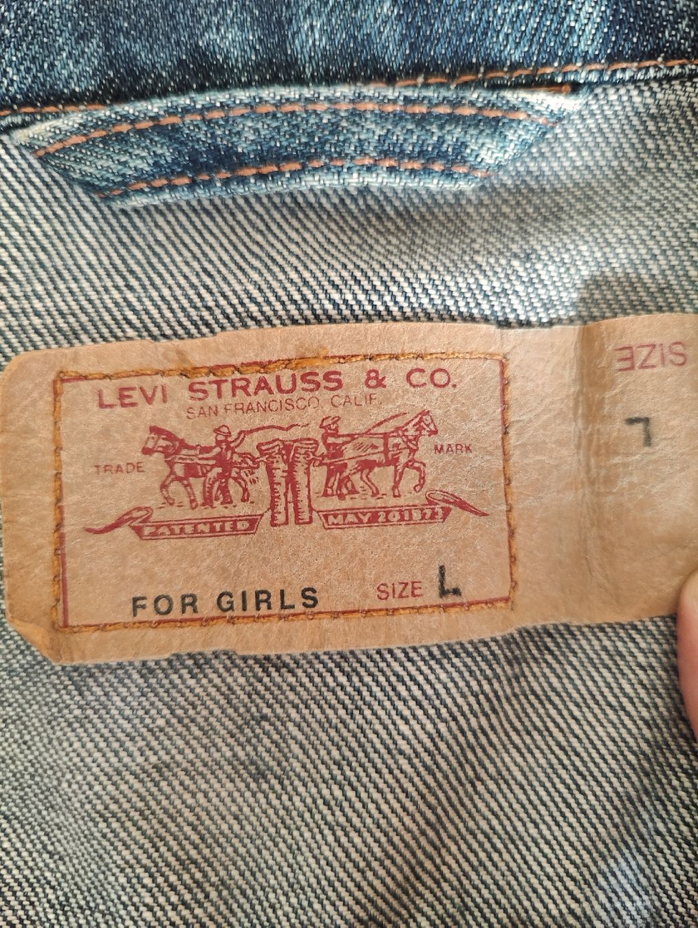 Levi's Giacche: vintage LEVIS Jeansjacke – Usato da Bern venduto da linouma 4