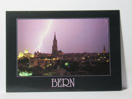 Bern , Blick auf Altstadt und Münster