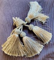 Embrasses accessoires de rideaux couleur or