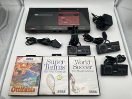 Sega Master System Original + 3 Spiele Controller