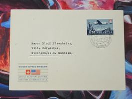 CL31 Enveloppe + Timbre Suisse 1947