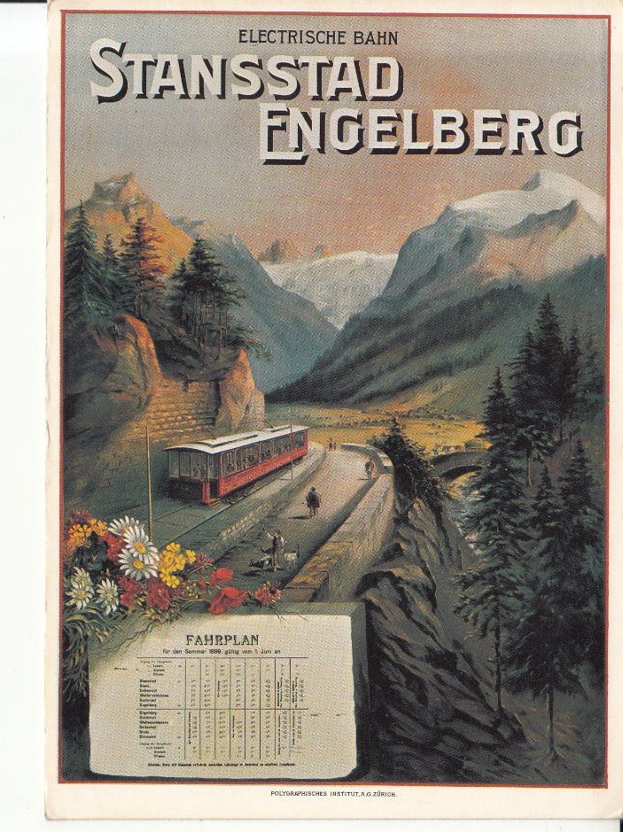 Cartoline postali: Stansstaad-Engelberg Retro – Usato da Bürglen TG venduto da StampGraf