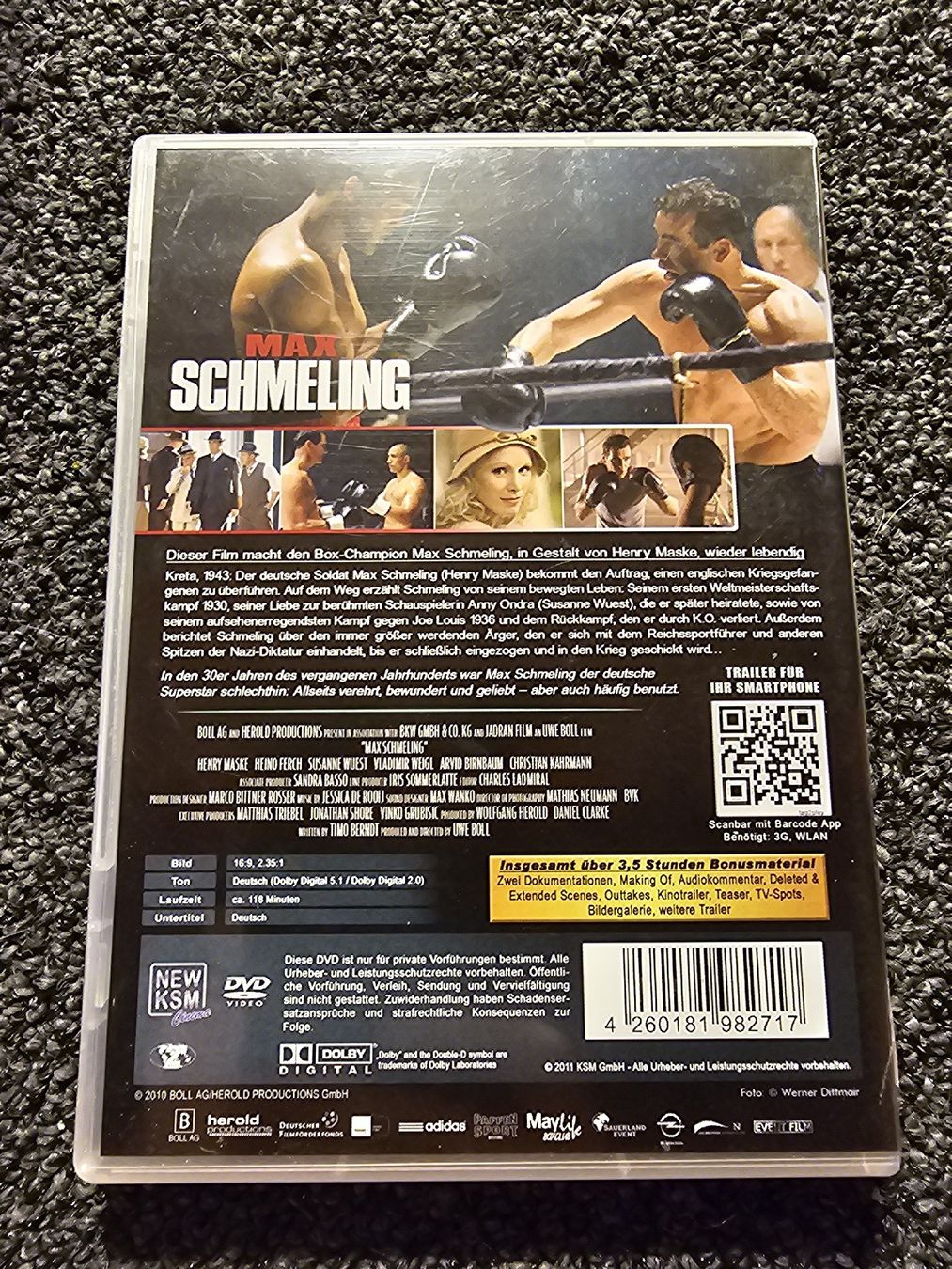 Tutti i DVDs: Max Schmeling DVD (15703) – Usato da Ruswil venduto da jan_bxl5 1