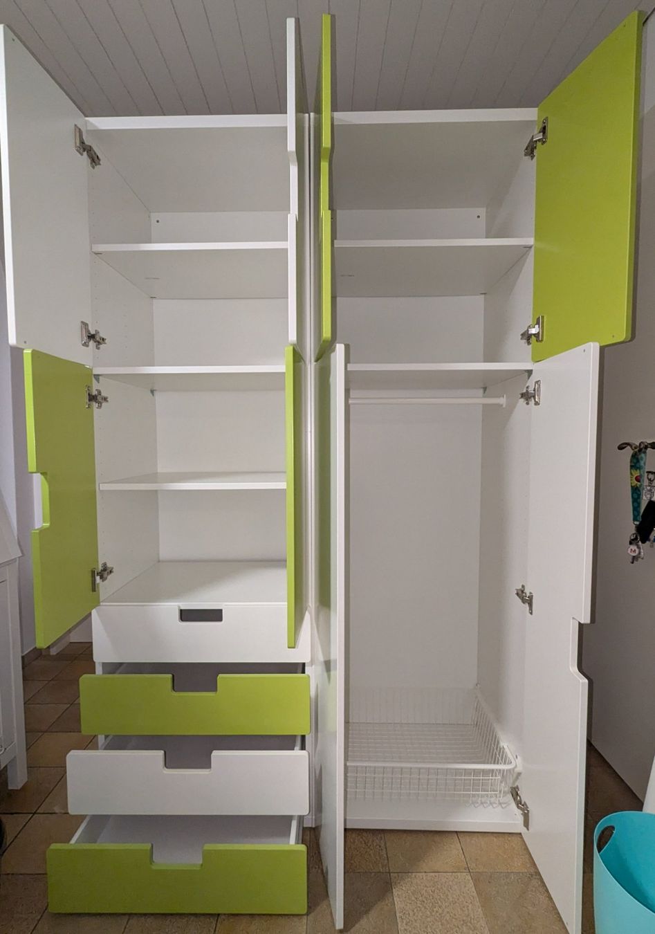 Ikea Armadi: IKEA Stuva - Kleiderschrank Kombination – Usato da Winterthur venduto da Tschebe 1