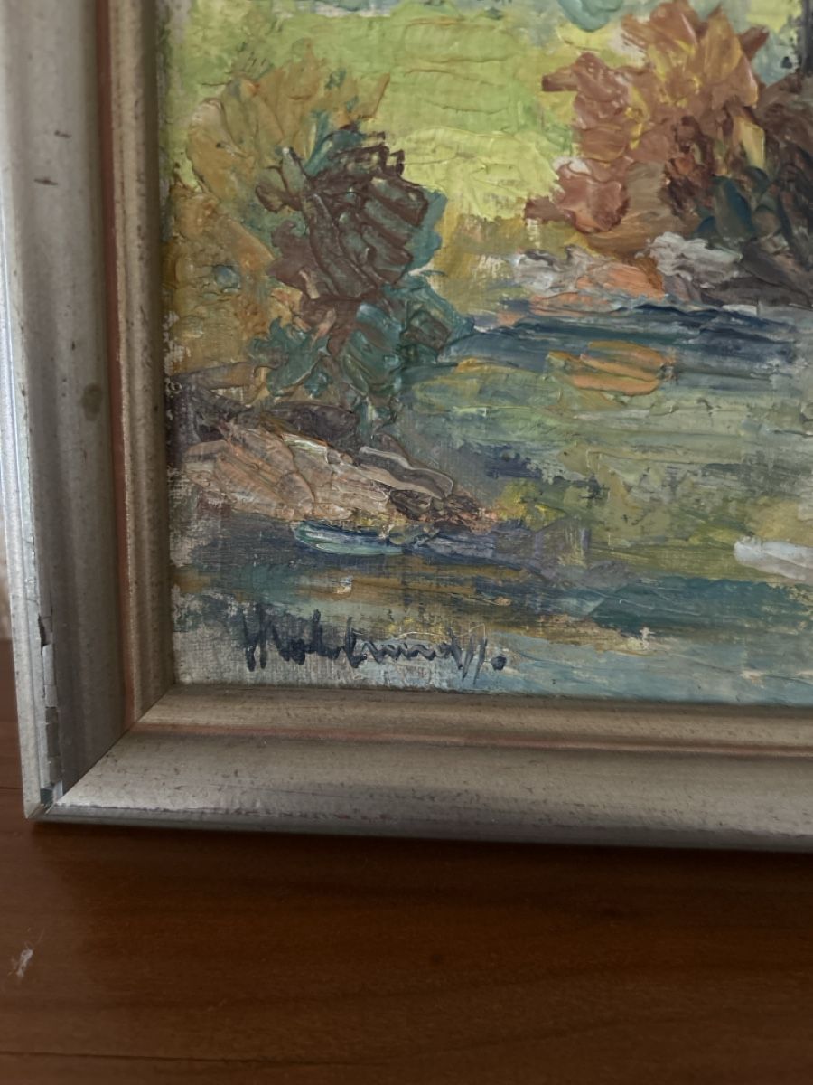 Gemälde: Bild von Ekkehard Kohlund Ölbild – Gebraucht aus Bonstetten von Ebano- 2
