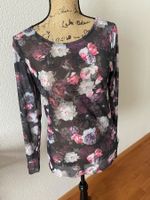 Bluse/Tunika Blumenmuster XL