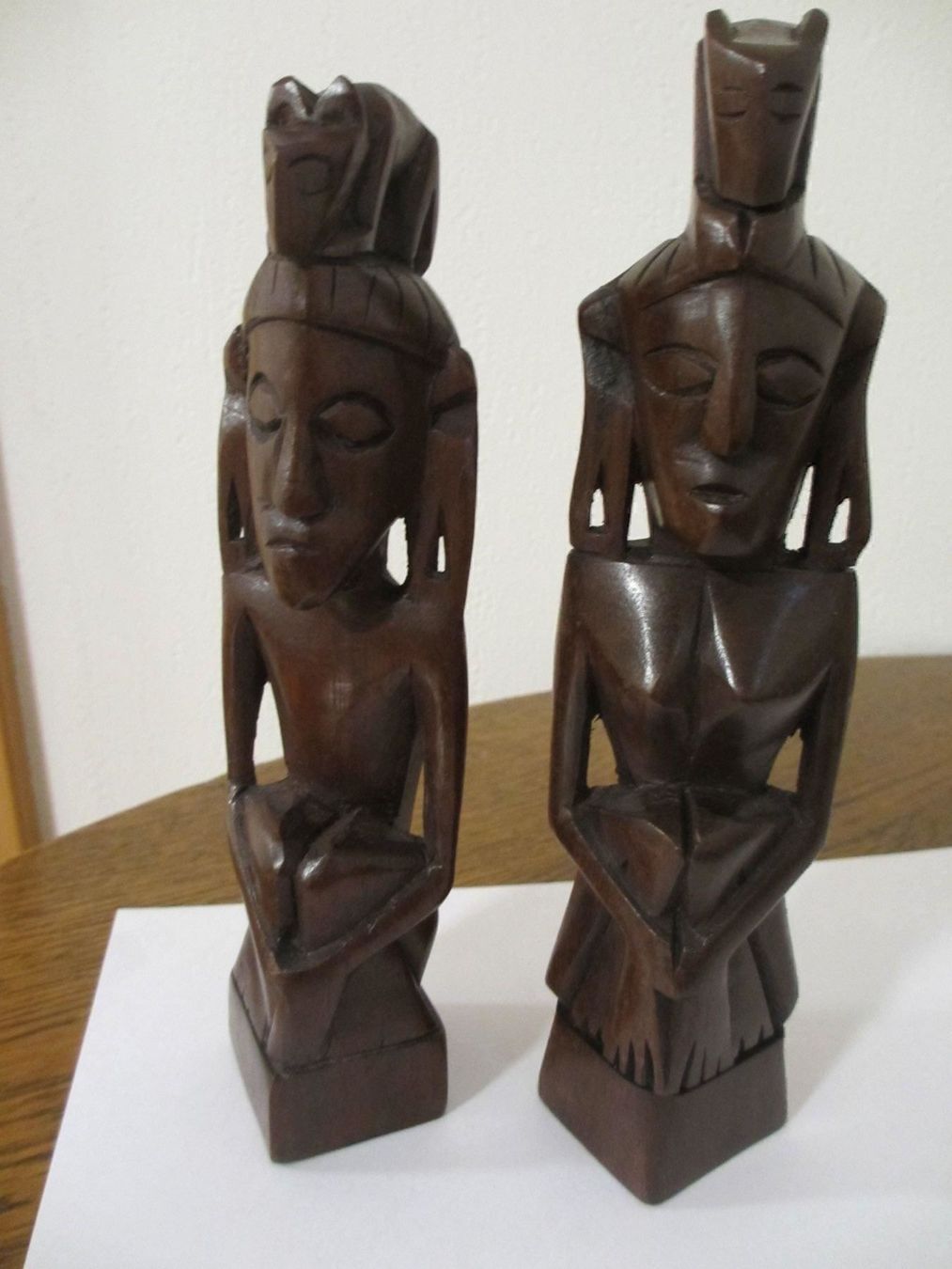 Sculture & Statue: Holz Figuren Paar – Nuovo e nell'imballaggio originale da Herisau venduto da fan_h9qj 1