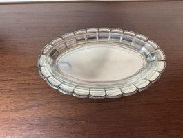 Antike versilberte WMF Butterplatte