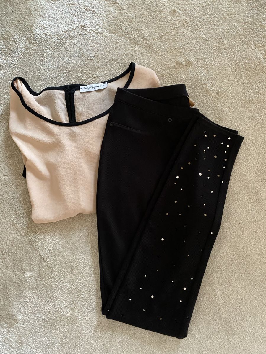 Lotti di vestiti: Completo camicetta e leggings – Usato da Novazzano venduto da ige_cwq5
