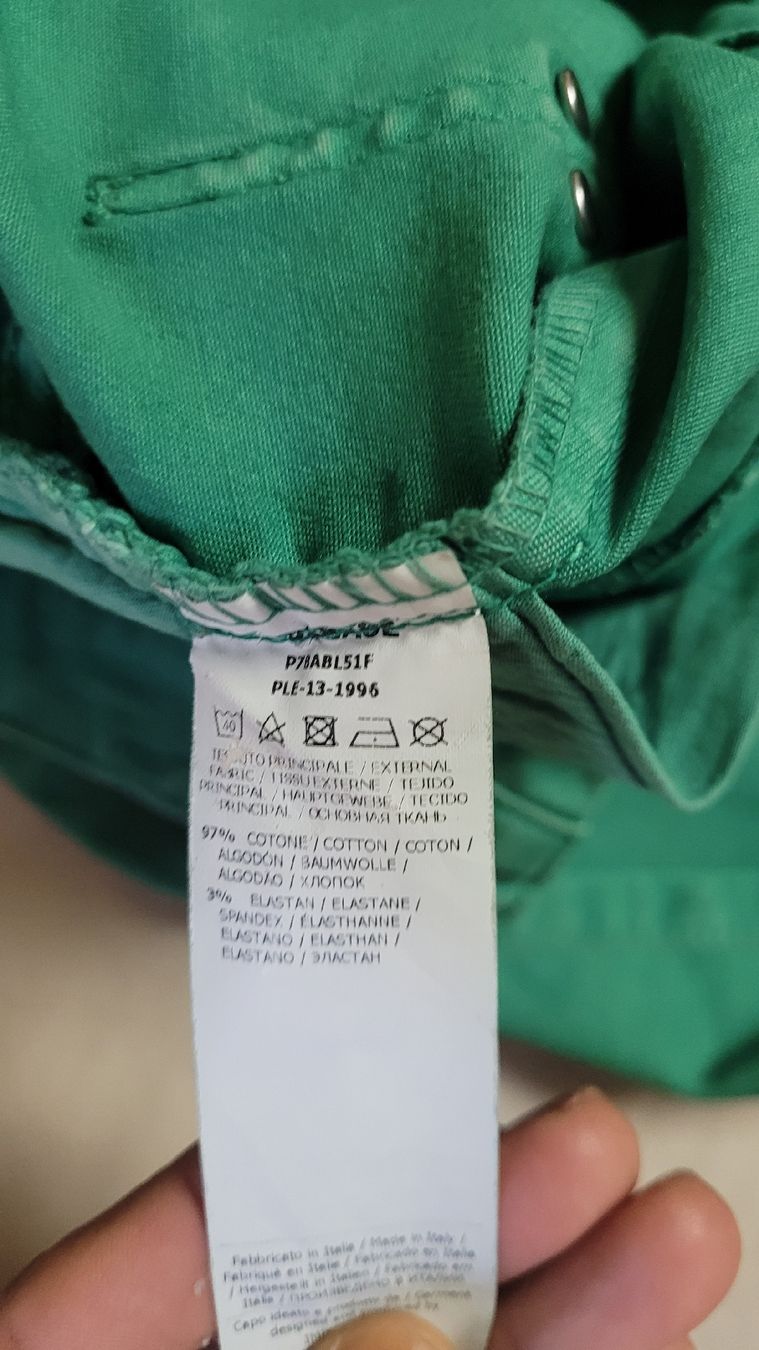 Please Jeans Hosen: Pantalon Please vert printemps taille S, – Gebraucht aus collonges von marlene.carlos 3