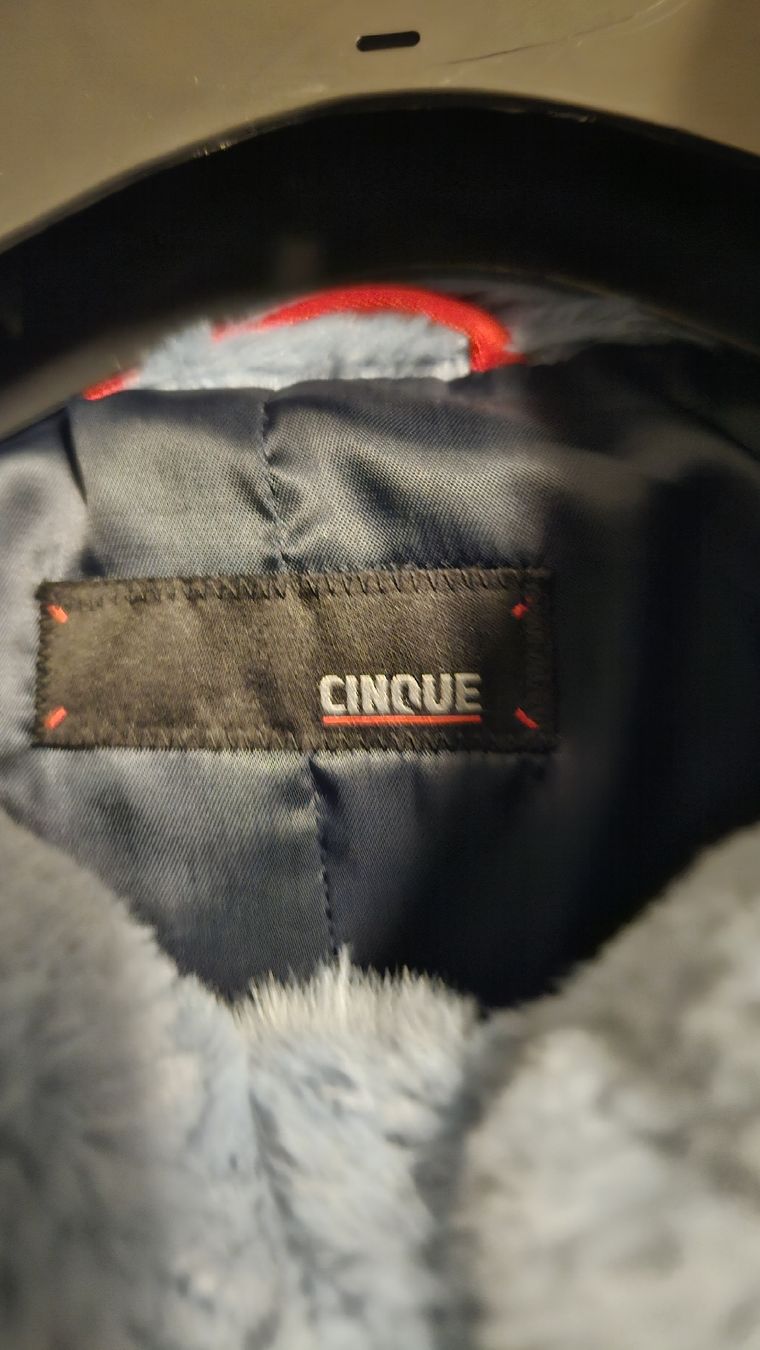 Cinque Giacche: CINQUE Kunstfelljacke Hellblau, elegant und superweich Gr.36 – Usato da Immensee venduto da MaFiFe94 2