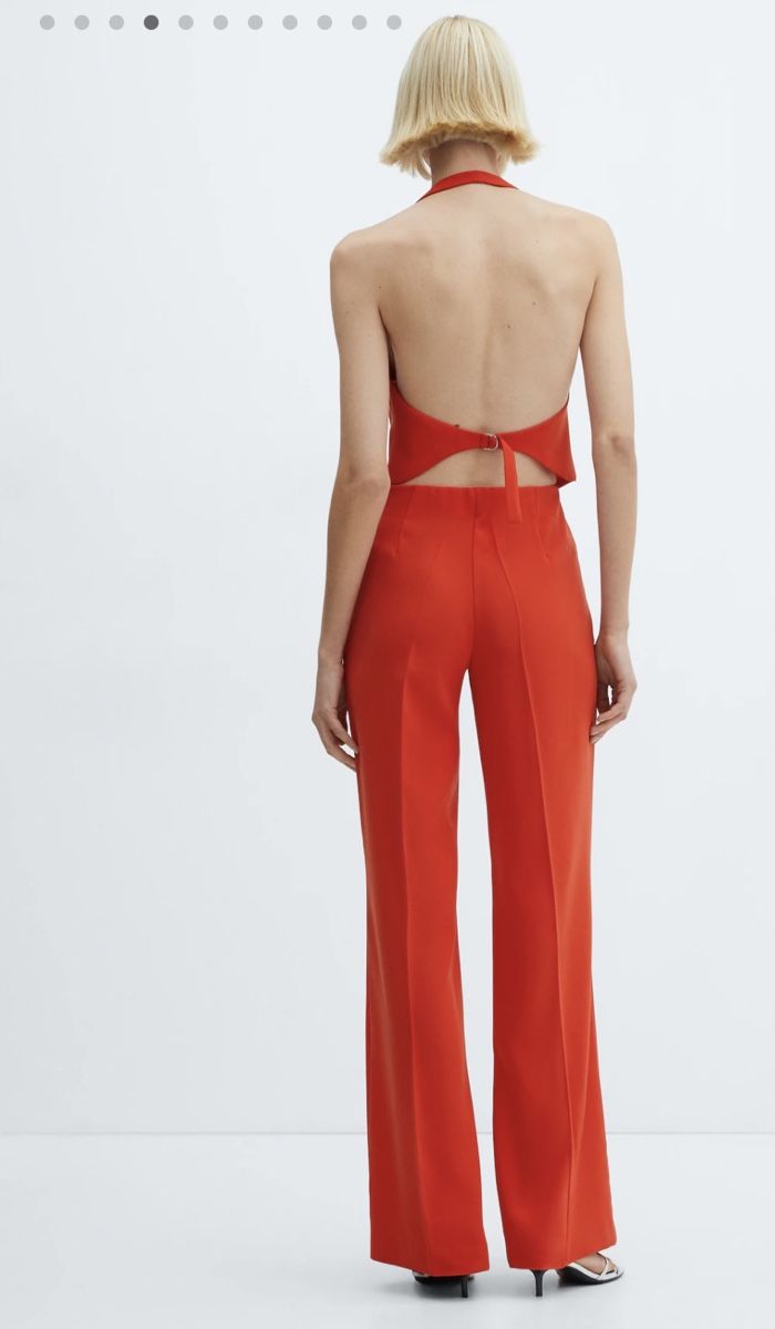 Mango Pantaloni: Wideleg-Hose mit Gürtel – Nuovo e nell'imballaggio originale da Morbio Superiore venduto da mic_8qcl 2