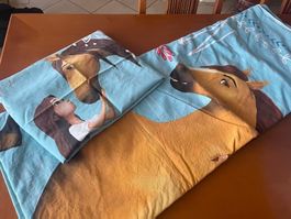 Bettwäsche Bezug Spirit Duvet und Kissen 65x95 und 160x205cm