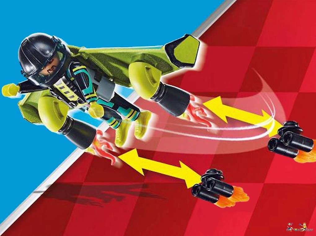 Playmobil Giocattoli: Playmobil Air Stuntshow Servicestation 70834 – Nuovo e nell'imballaggio originale da Birsfelden venduto da der-Wegweiser 3