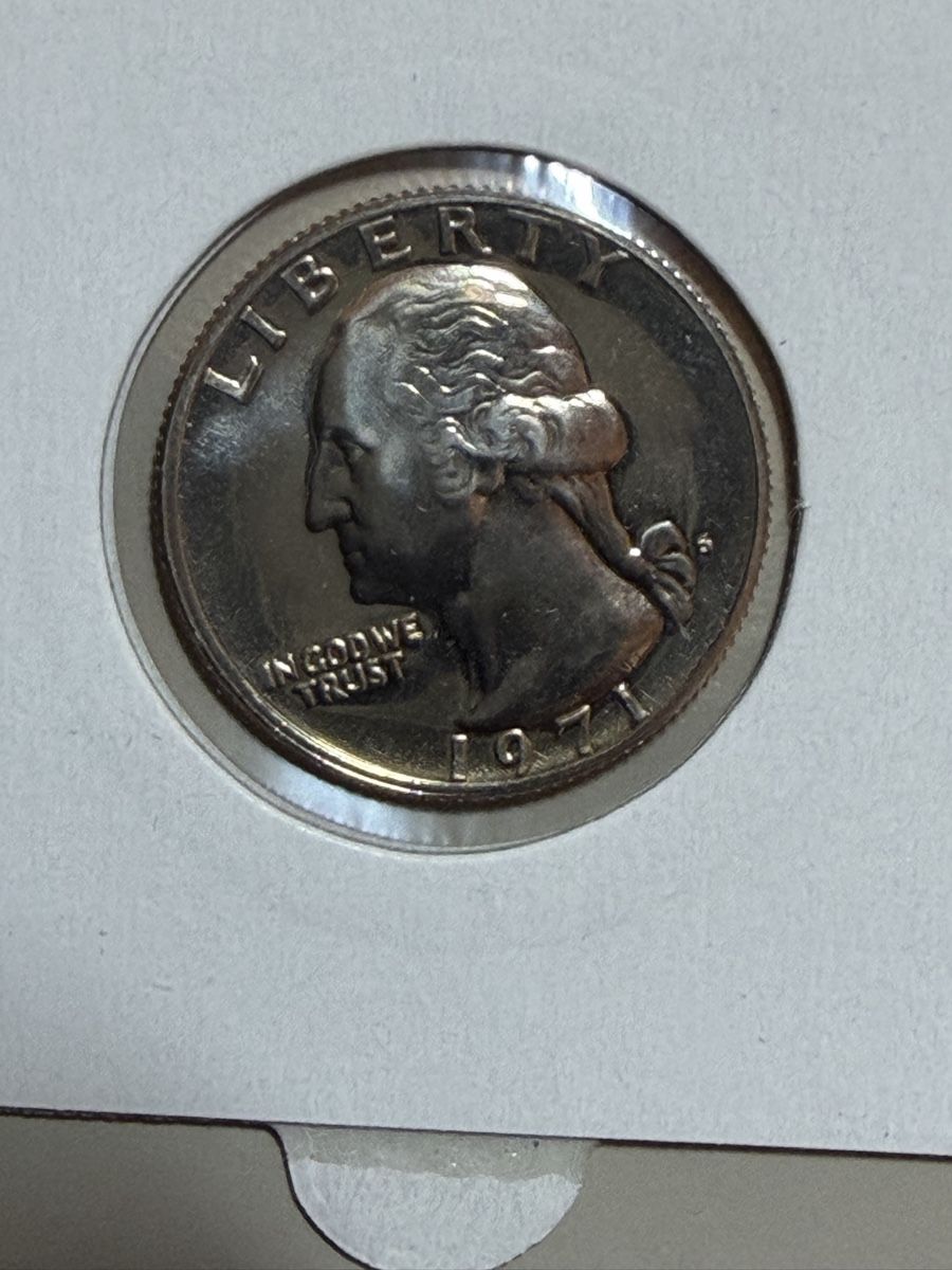 Alle Münzen: USA - 25 cents - 1971 - Unc  – Neu (gemäss Beschreibung) aus Payerne von Mike1682 1