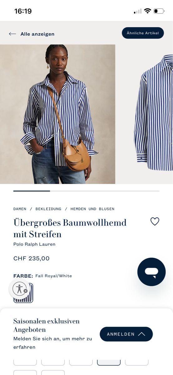 Ralph Lauren Camicette: Ralph Lauren hochwertige Bluse XL – Usato da Rüti ZH venduto da kar_xx9l 8