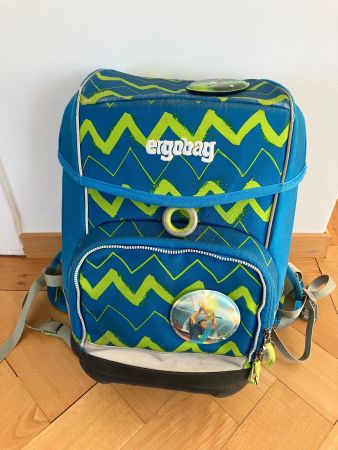 Ergobag Schul-Rucksack mit Turntasche