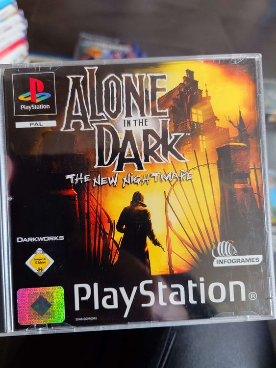 Alone In The Dark: The New Nightmare Per PS1 – Survival Horror, PAL, Buone Condizioni - Foto 1