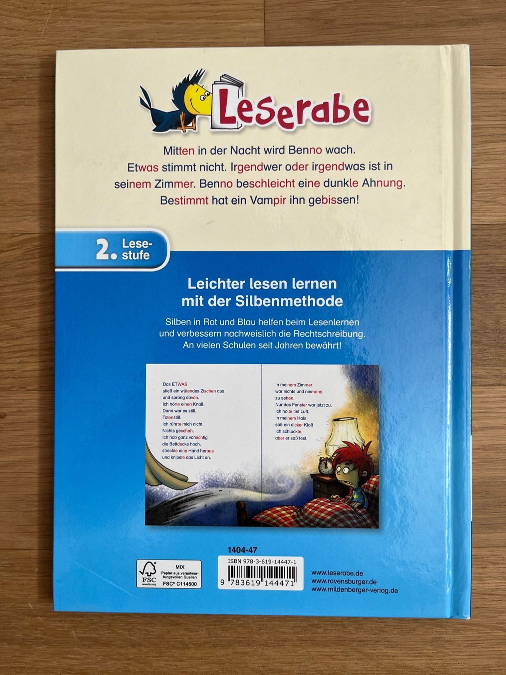Libri: Leserabe, 2.Lesestufe, Hilfe, ich bin ein Vampir! – Usato da Langendorf venduto da Wubri 2