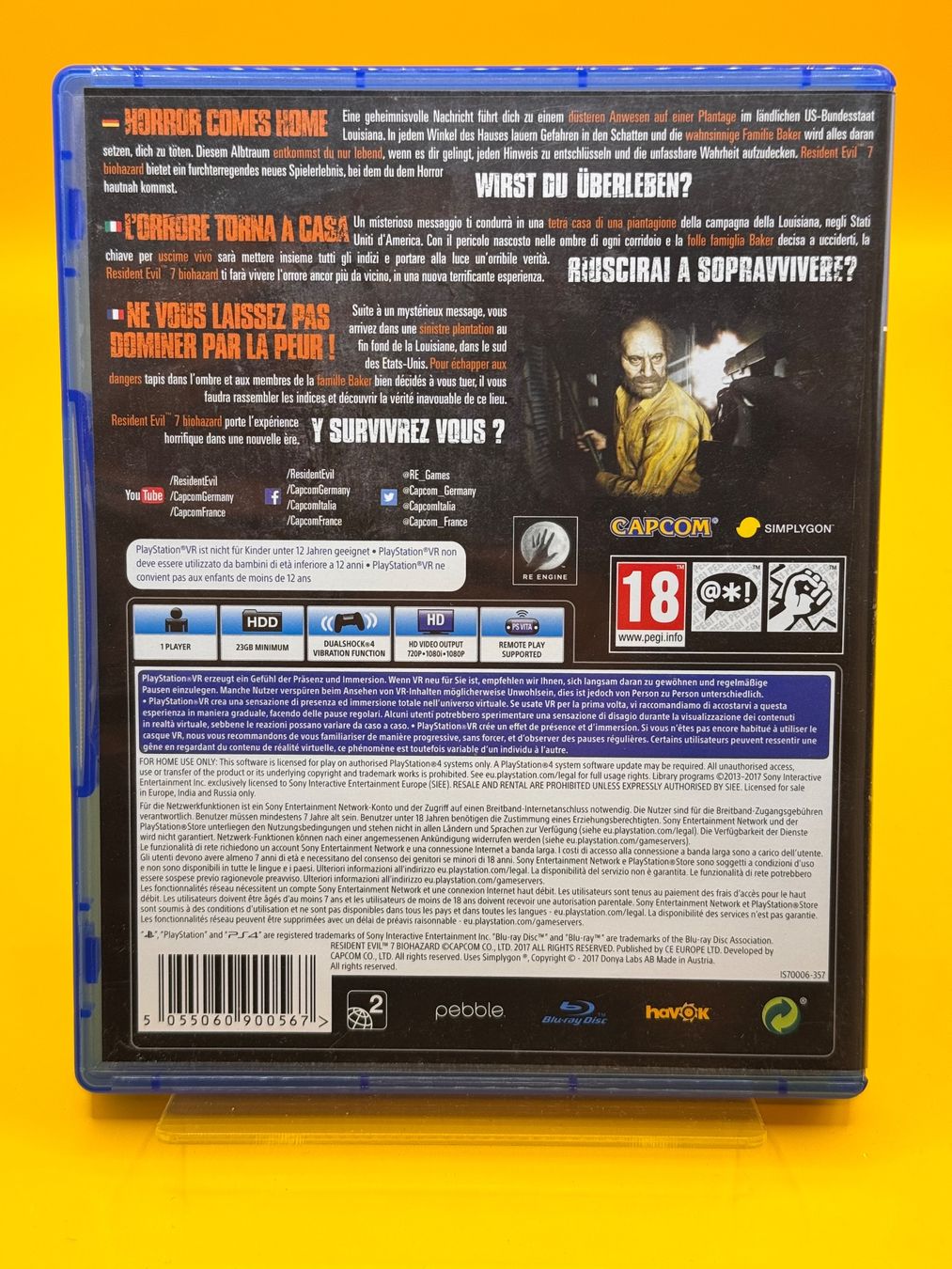 Giochi: Resident Evil VII. Biohazard - PS4 – Usato da Oberwil b. Zug venduto da silver2024 1