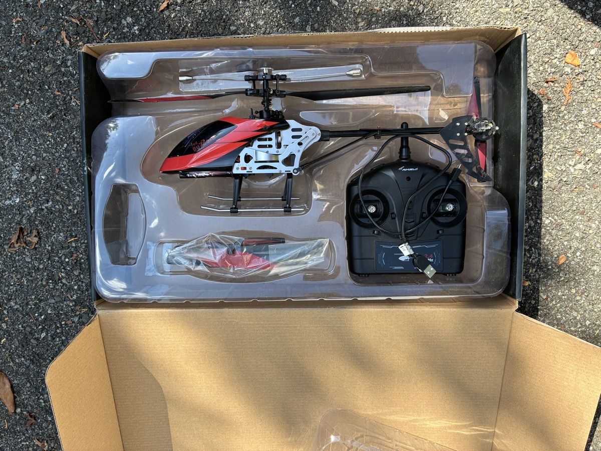 Amewi Modellismo RC: RC Helikopter Amewi Red Buzzard V2 – Usato da Buchs ZH venduto da hipsternut 2