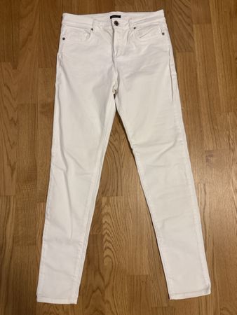 Massimo Dutti Jeans Skinny Fit weiss Grösse 38 guter Zustand