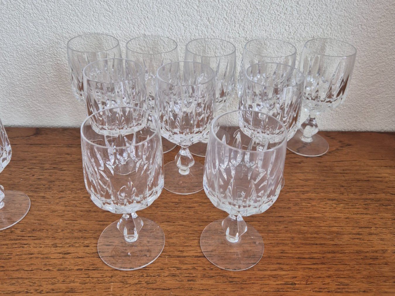 Bicchieri: Verres en cristal anciens – Usato da Fully venduto da tameab 7