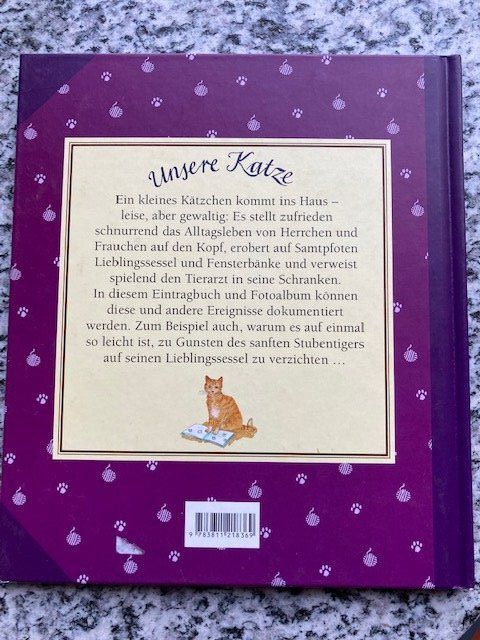 Libri: Unsere Katze - für Katzenfans – Nuovo (secondo la descrizione) da Orselina venduto da Vrenegonde 1
