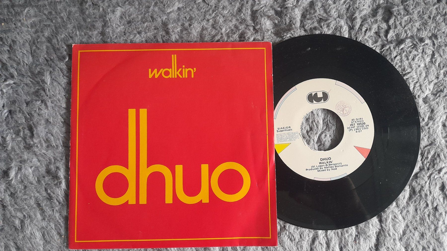 Dischi in vinile: DHUO    WALKIN'     7 VINYL SINGLE – Usato da Wetzikon ZH venduto da Ramones01
